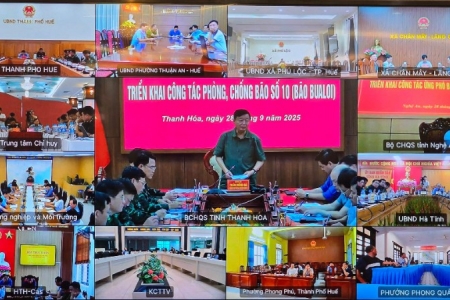 Phó Thủ tướng Trần Hồng Hà: Tập trung cao nhất ứng phó bão số 10, hạn chế thấp nhất thiệt hại cho người dân
