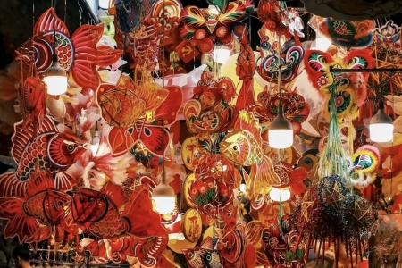 Sắc màu Trung thu ngập tràn phố Hàng Mã