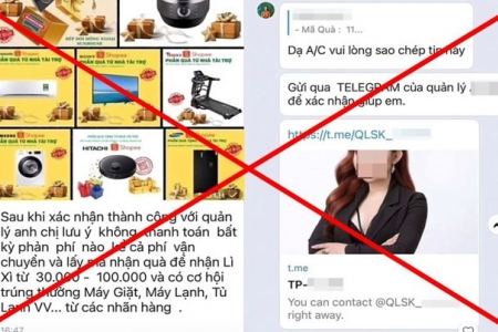 "Trúng thưởng" iPhone, nhận quà tri ân: Cảnh báo bẫy lừa đảo qua tin nhắn, mạo danh thương hiệu lớn