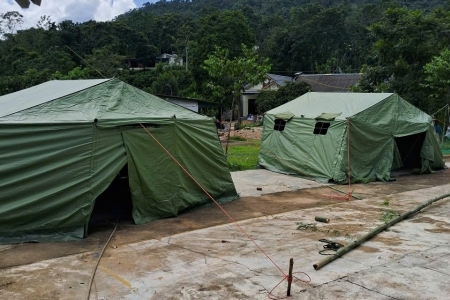 Bão số 10 diễn biến phức tạp, các xã miền núi tại Thanh Hóa tổ chức sơ tán người dân