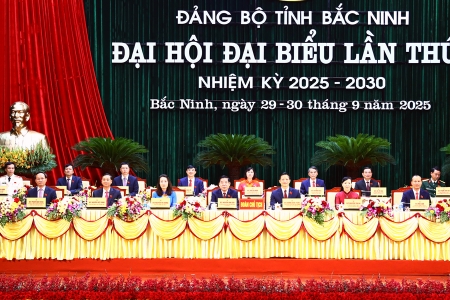Phiên trù bị Đại hội đại biểu Đảng bộ tỉnh Bắc Ninh lần thứ I, nhiệm kỳ 2025 - 2030
