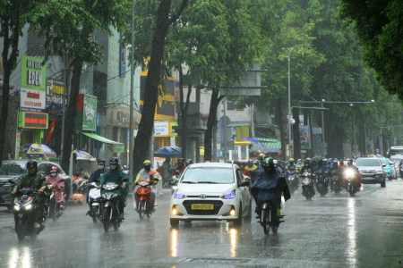 Dự báo từ ngày 30/9, mưa tại khu vực TP. HCM sẽ giảm dần về diện và lượng