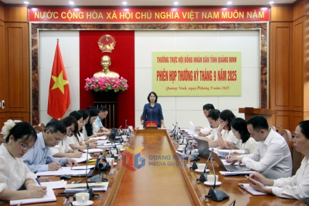 Thường trực HĐND tỉnh Quảng Ninh họp phiên thường kỳ tháng 9