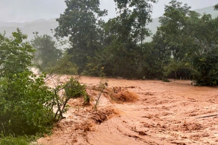 Bắc Ninh: Ảnh hưởng từ bão số 10, nhiều xã vùng cao xảy ra mưa lũ