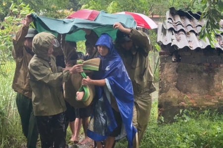 Thanh Hóa: Công điện khẩn về khẩn trương hỗ trợ Nhân dân khắc phục hậu quả bão số 10 và mưa lũ
