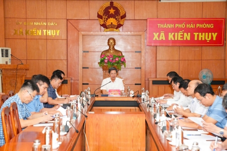 Đẩy nhanh tiến độ giải ngân vốn đầu tư công năm 2025 tại khu vực Kiến Thụy