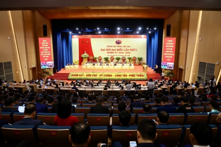 Đại hội đại biểu Đảng bộ tỉnh Lào Cai lần thứ I, nhiệm kỳ 2025 - 2030 thành công tốt đẹp