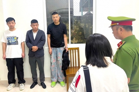 Công an Đà Nẵng tạm giữ hình sự nhóm đối tượng người nước ngoài bắt cóc, chiếm đoạt tài sản
