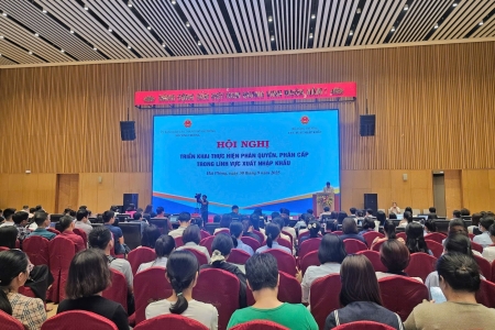 Hội nghị triển khai thực hiện phân quyền, phân cấp trong lĩnh vực xuất nhập khẩu tại Hải Phòng