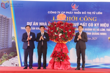Quảng Ninh: Khởi công dự án Nhà ở xã hội tại khu đô thị phường Cao Xanh và Hà Lầm