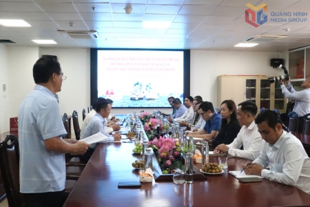 Đoàn công tác Bộ Thông tin vương quốc Campuchia làm việc tại Quảng Ninh