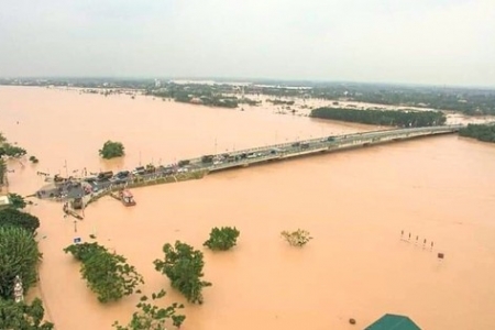 Hà Nội phát lệnh báo động lũ trên nhiều tuyến sông, cảnh báo ngập sâu vùng ven