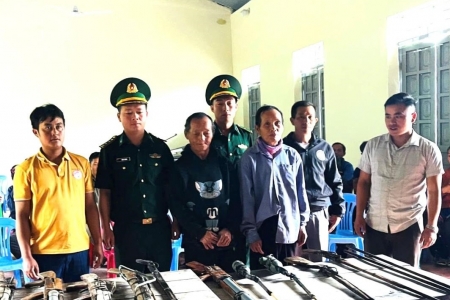 Lai Châu: Vận động người dân không chế tạo, tàng trữ, sử dụng súng, vật liệu nổ
