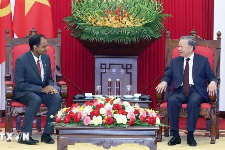 Tổng Bí thư Tô Lâm tiếp Chủ tịch Tập đoàn Marvell toàn cầu