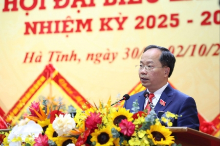 Ông Nguyễn Duy Lâm tái đắc cử Bí thư Tỉnh ủy Hà Tĩnh nhiệm kỳ 2025 – 2030