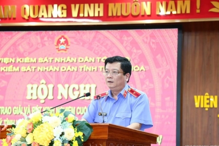 Viện Kiểm sát Nhân dân tỉnh Thanh Hóa tổng kết, trao giải các cuộc thi nghiệp vụ