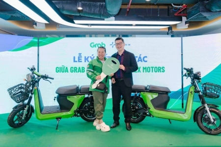 Grab - Selex: Hợp tác xanh, thưởng nóng 1 triệu đồng cho 1.000 tài xế chuyển đổi xe điện