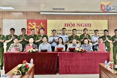 Chi cục QLTT Quảng Ninh ký kết Quy chế phối hợp đấu tranh chống buôn lậu, gian lận thương mại và hàng giả