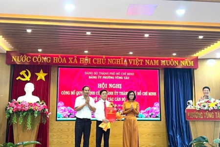 Ông Vũ Hồng Thuấn được chỉ định giữ chức  Phó Bí thư Đảng ủy phường Vũng Tàu