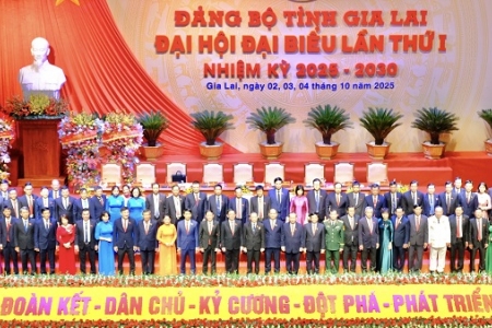 Gia Lai: Đại hội đại biểu Đảng bộ tỉnh lần thứ I thành công tốt đẹp