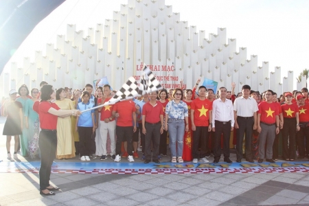 Khai mạc chuỗi hoạt động thể thao dịp lễ hội Nghinh Ông Thắng Tam 2025