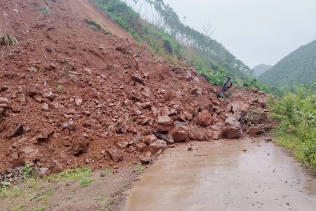 Nguy cơ cao xảy ra lũ quét và sạt lở đất khu vực vùng núi xã Sơn Động, Lục Ngạn, Lục Nam, Yên Thế