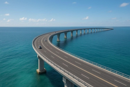 Đề xuất xây đường vượt biển nối Cần Giờ – Vũng Tàu