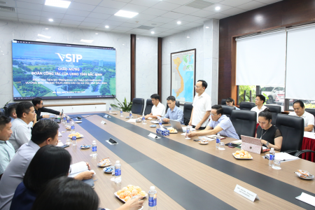 Tháo gỡ khó khăn, vướng mắc trong triển khai các dự án của VSIP Bắc Ninh