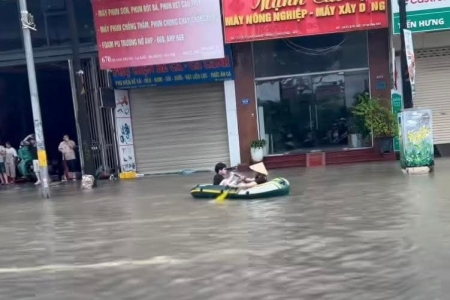 Bộ Nông nghiệp và Môi trường yêu cầu các tỉnh miền Bắc chủ động ứng phó với mưa lũ đặc biệt lớn