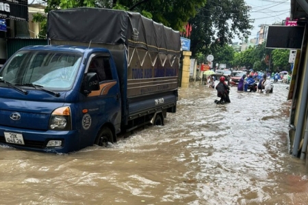 Dự báo: Thái Nguyên và Hà Nội tiếp tục có mưa lớn