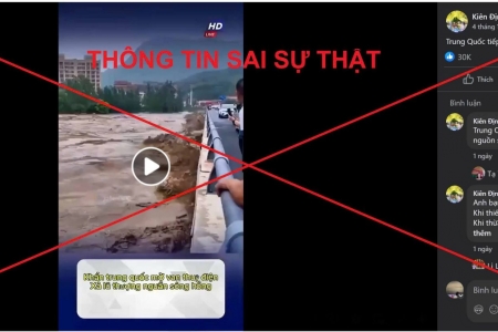 Lào Cai: Cảnh báo thông tin sai sự thật về việc “Trung Quốc xả lũ”