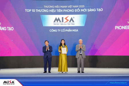 MISA được vinh danh thương hiệu mạnh tiên phong đổi mới sáng tạo 2025