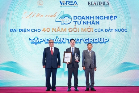 T&T Group của Bầu Hiển được vinh danh Top các doanh nghiệp tư nhân tiêu biểu