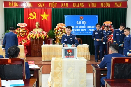 Tuổi trẻ Hải đội 401 xung kích trong nhiệm vụ thực thi pháp luật trên biển