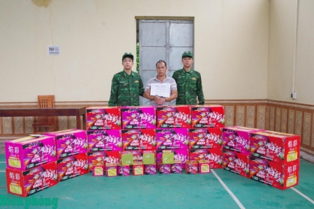 Lạng Sơn: Bắt giữ đối tượng vận chuyển 340kg pháo nổ từ Trung Quốc vào Việt Nam
