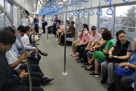 Người dân TP. HCM được miễn phí vé metro dịp Tết