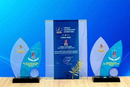 Công ty thành viên của Sunshine Group nhận cú đúp giải thưởng tại Vietnam Construction Awards 2025