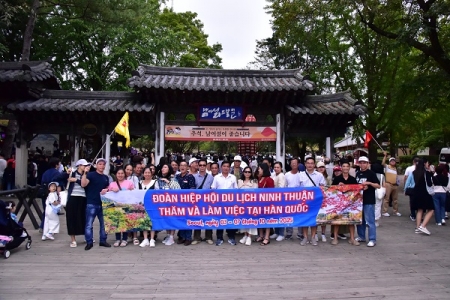 Hiệp hội du lịch Ninh Thuận- Khánh Hòa: Tổ chức Tour du lịch khảo sát Hàn Quốc mùa thu 2025 : Seoul- Nami- DMZ- Incheon