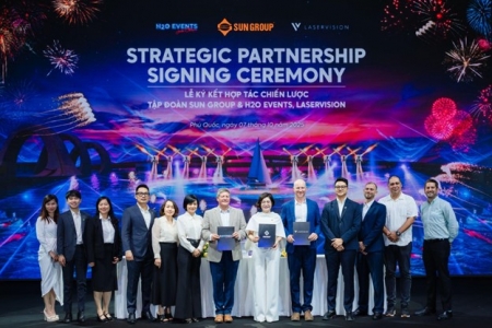 Sun Group hợp tác chiến lược với H2O Events, LaserVision phát triển show nghệ thuật đẳng cấp quốc tế tại Phú Quốc