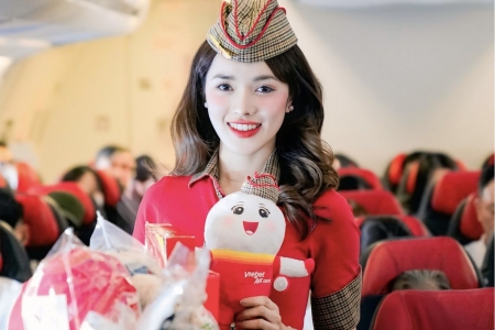 Mừng ngày đôi 10/10, Vietjet tặng triệu vé giảm nửa giá cho tín đồ du lịch