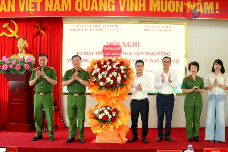 Quảng Ninh ra mắt Trung tâm học tập cộng đồng về PCCC&CNCH