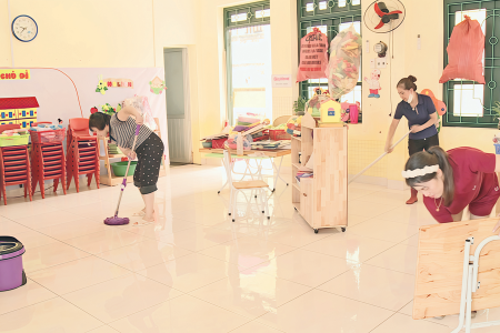 Bắc Ninh: Sẵn sàng đón học sinh trở lại trường học sau mưa lũ