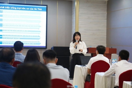 Hà Tĩnh thúc đẩy phát triển sản xuất hữu cơ trong lĩnh vực trồng trọt