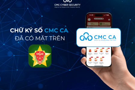Chữ ký số CMC CA chính thức có mặt trên ứng dụng VNeID