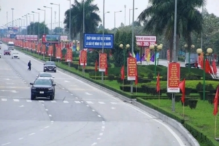 Thông báo thời gian phân luồng giao thông phục vụ Đại hội Đảng bộ tỉnh Thanh Hoá lần thứ XX