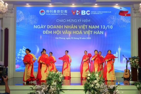 Giao lưu văn hoá CLB Doanh nghiệp Việt Nam - Hàn Quốc tại Hải Phòng