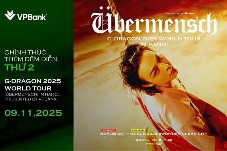 Thỏa lòng fan mong đợi, concert G-DRAGON thêm đêm diễn thứ hai, VPBank MasterCard được quyền mua vé sớm