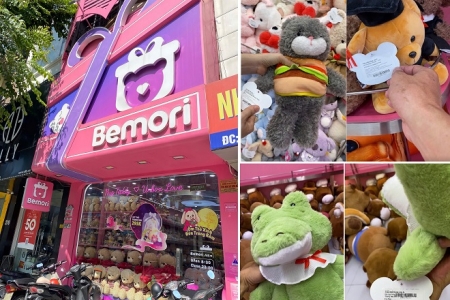 Sản phẩm thuộc hệ thống cửa hàng thú nhồi bông Bemori đã được kiểm nghiệm an toàn?