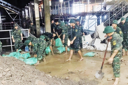 Bắc Ninh: Tăng cường kiểm soát, khắc phục sự cố đê điều sau mưa lũ