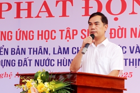 Nghệ An phát động “Tuần lễ hưởng ứng học tập suốt đời năm 2025" trong kỷ nguyên số